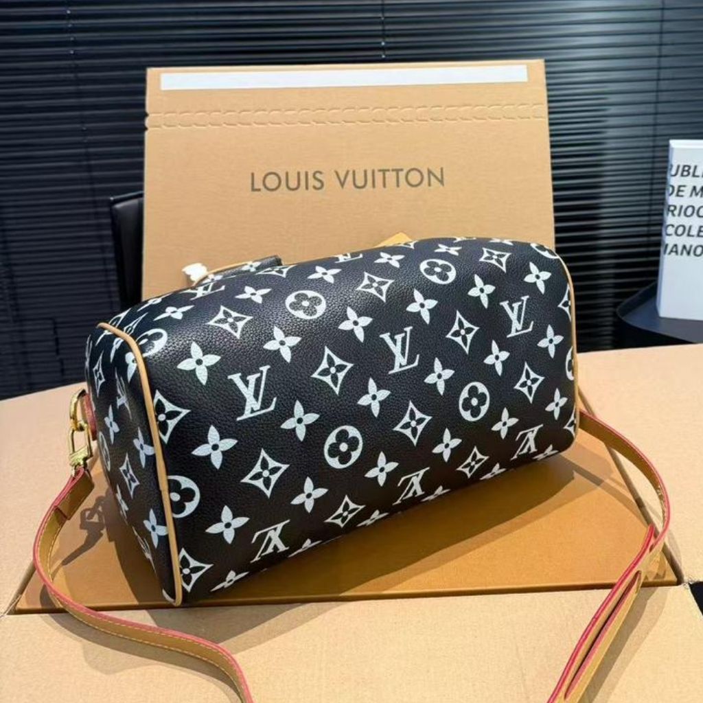 Prestige Edition - Louis Vuitton Speedy P9 30 Black Multi-Colored 30Cm N88229 - Image 7