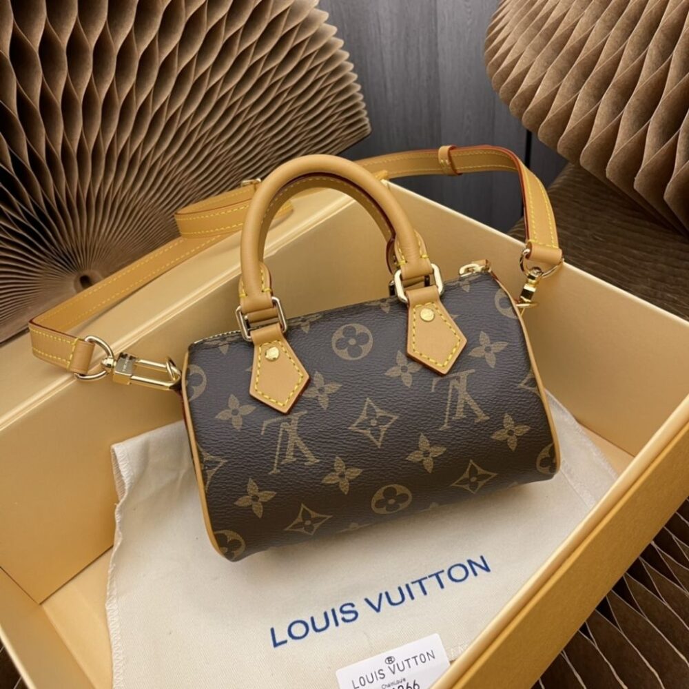 Alternative view of Louis Vuitton Nano Speedy Brown 16Cm M81085