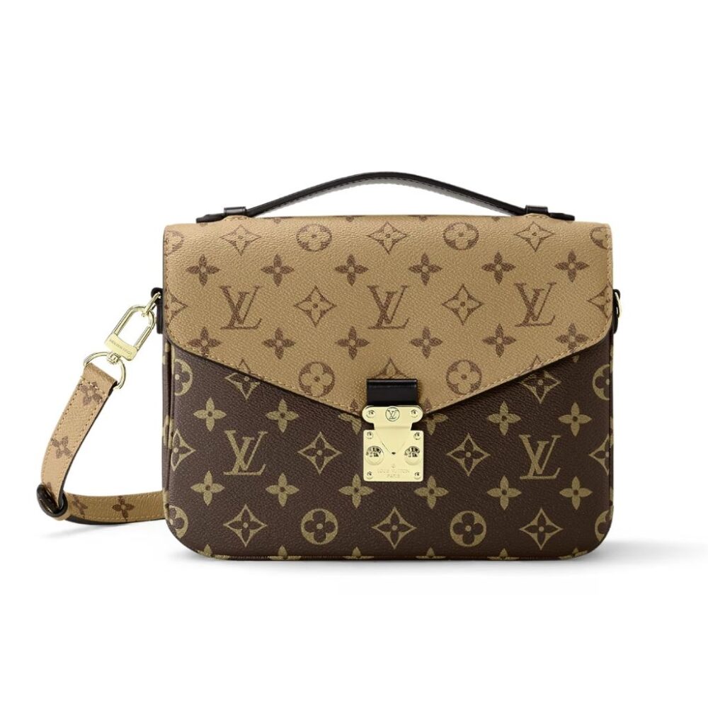 Louis Vuitton Pochette Metis Light Brown Monogram 25Cm M44876