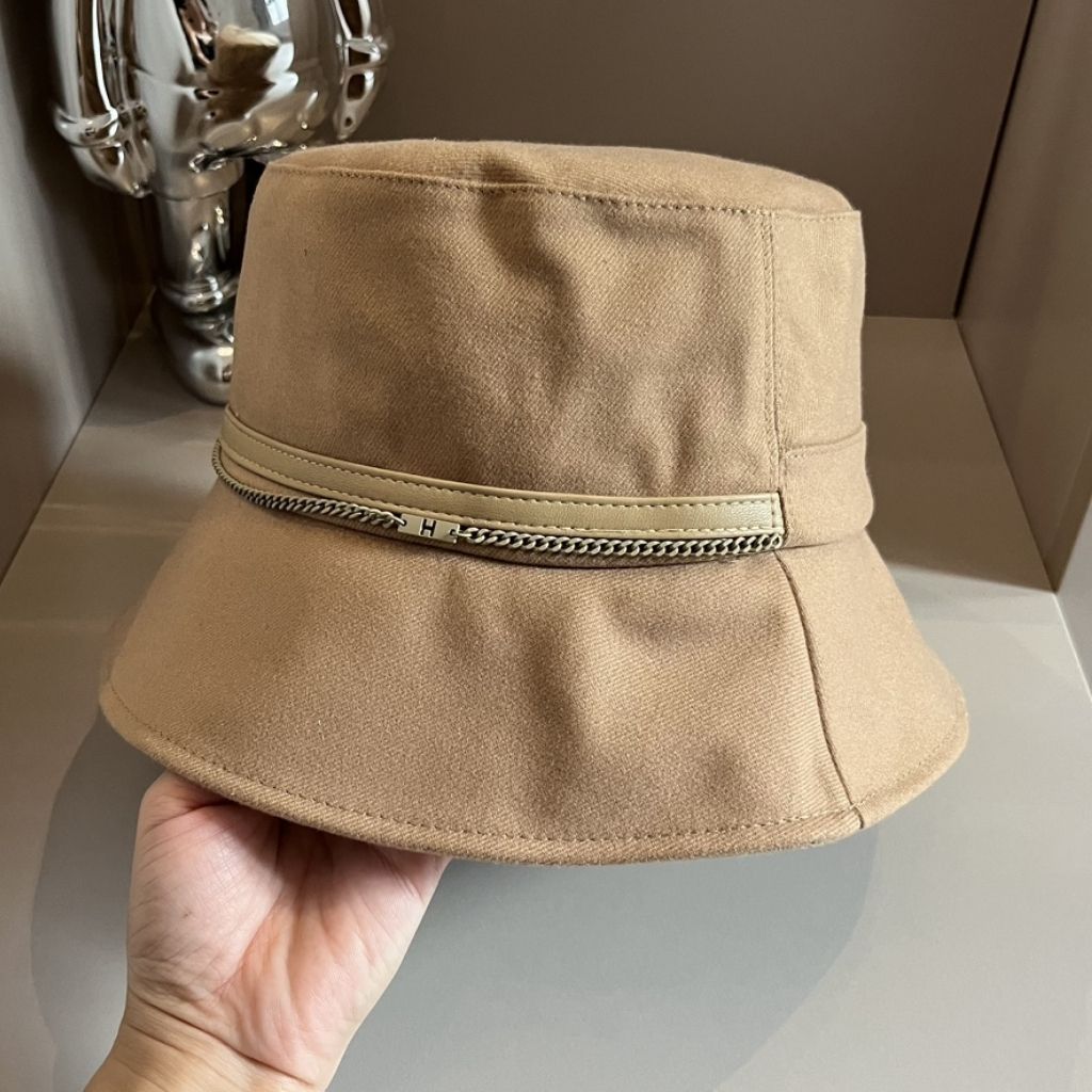 Hermes Milo Linen Bucket Hat Cream H261025N 9857 - Image 7