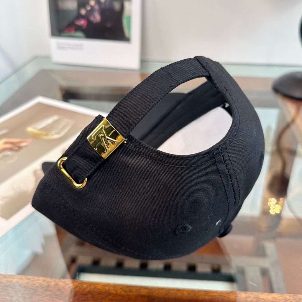 Louis Vuitton Black Golf Cap - Image 8