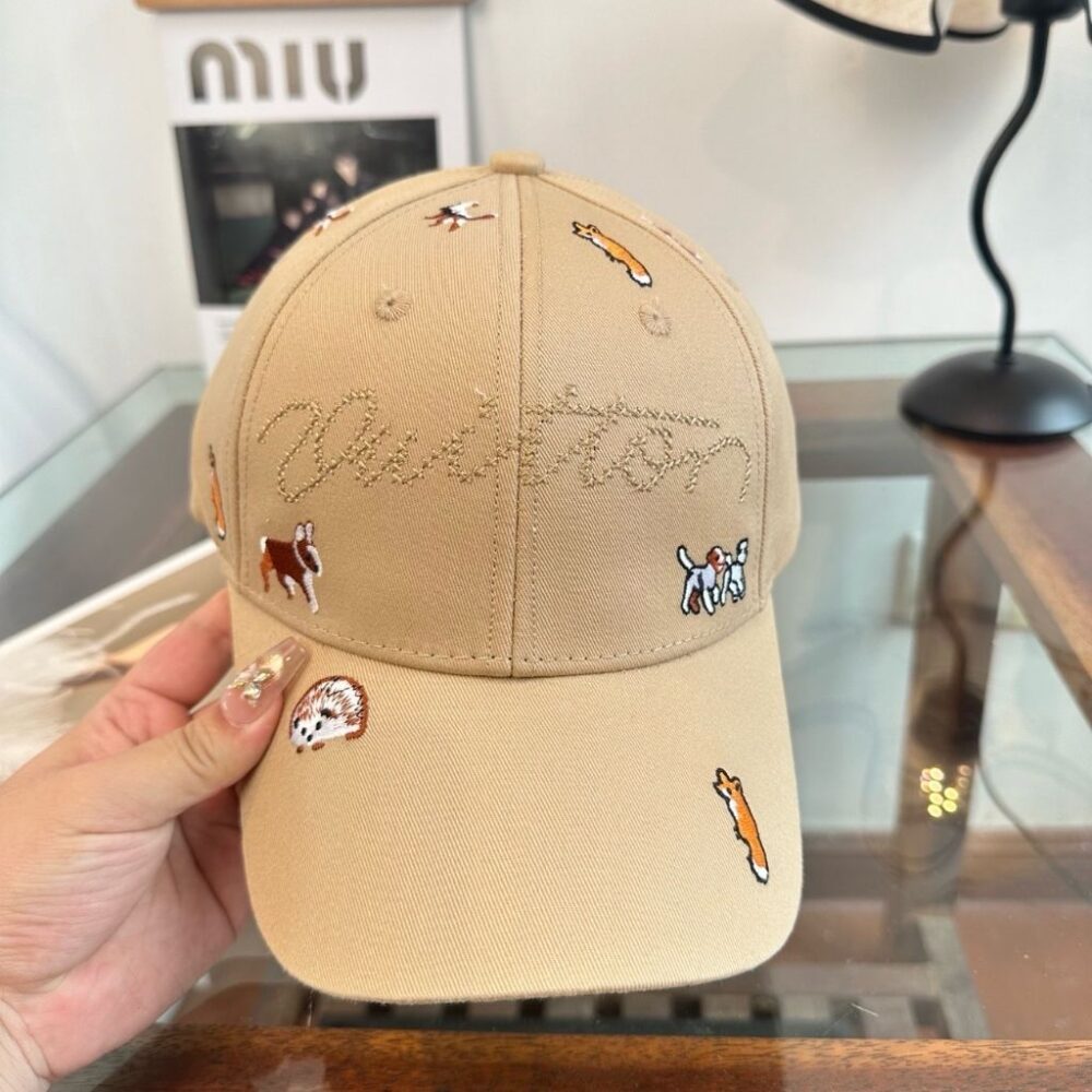 Alternative view of Louis Vuitton Animal Monogram Beige Cap
