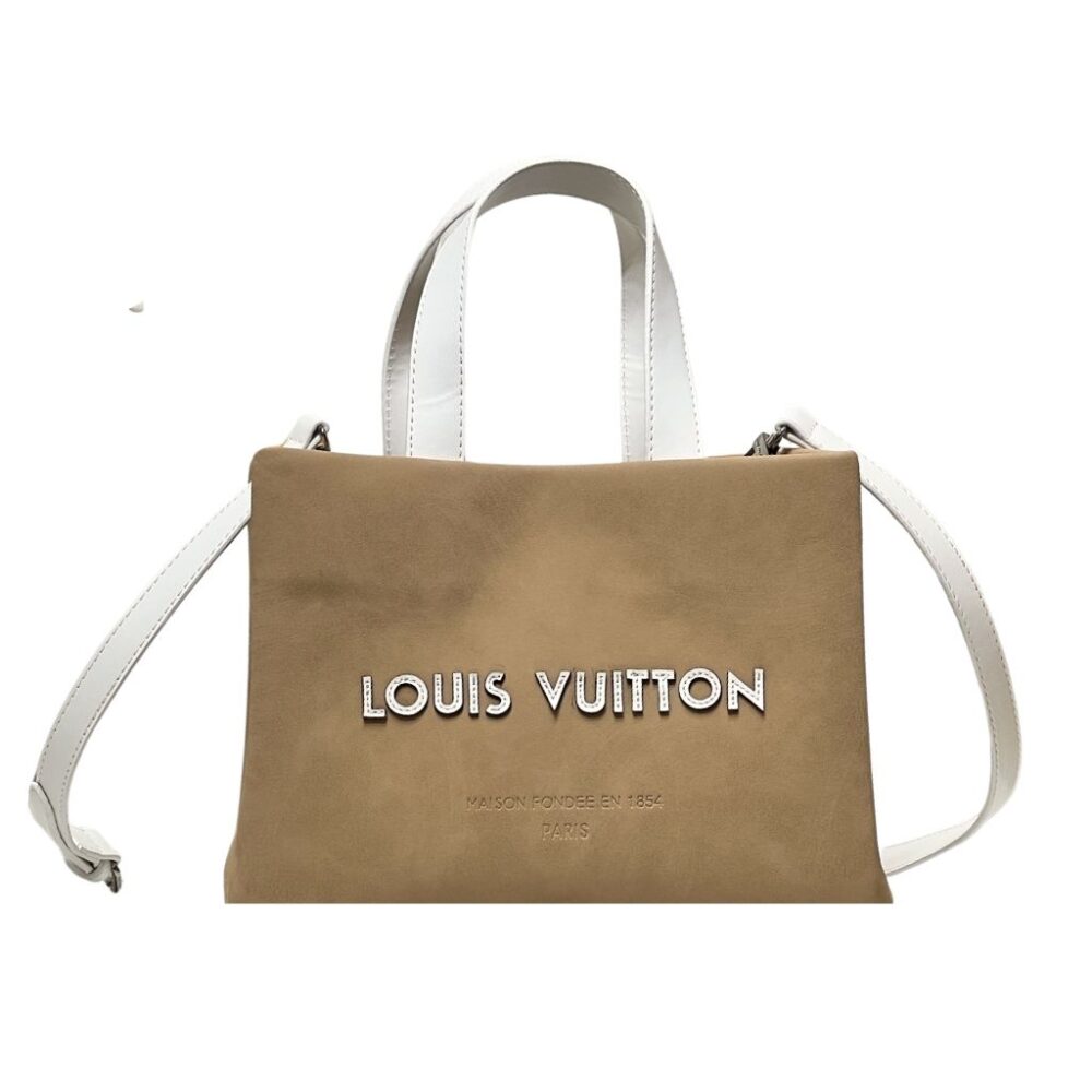 Louis Vuitton Shopper Tote MM Brown 40cm M27968