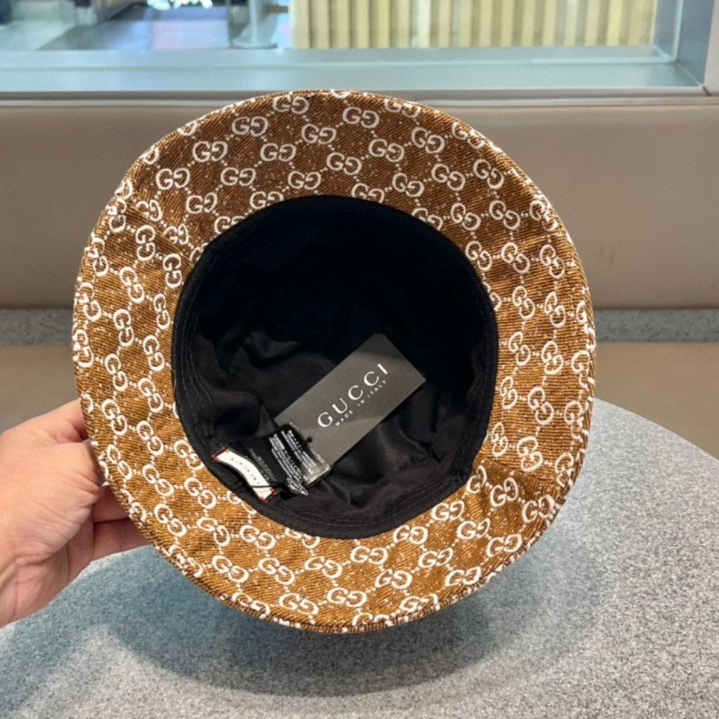 Gucci GG Canvas Bucket Hat Brown 748476 4HG62 4964 - Image 5