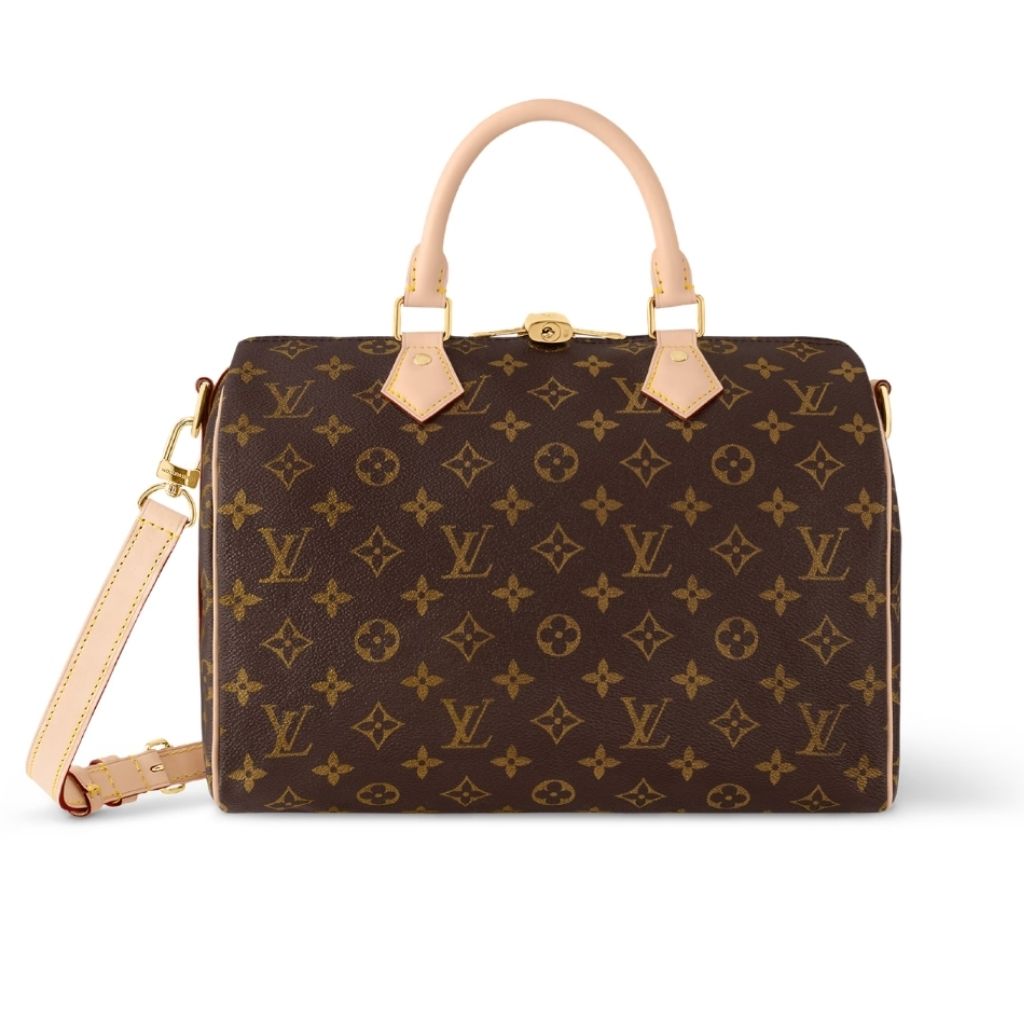 Louis Vuitton Speedy Bandouliere 30 Brown Monogram Canvas M41112