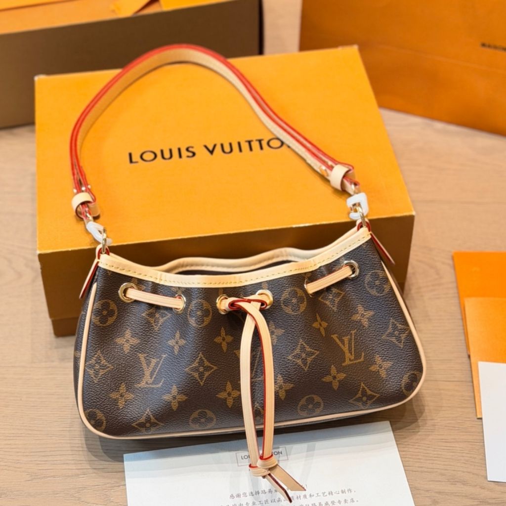 Louis Vuitton Nano Frivole Brown Monogram Canvas 24Cm M29537 - Image 3