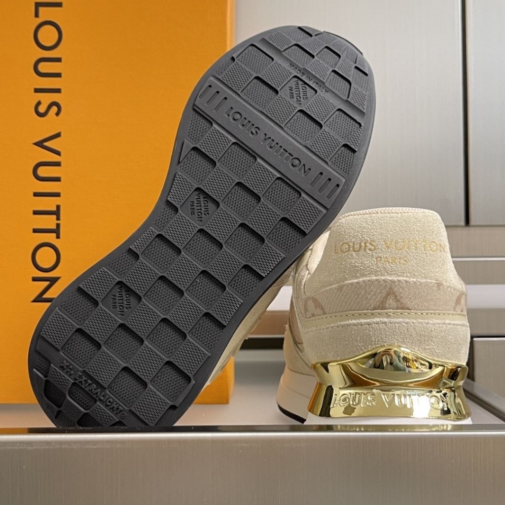 Louis Vuitton Flight Mode Neo Run Away Sneaker Beige 1AIEDU - Image 6