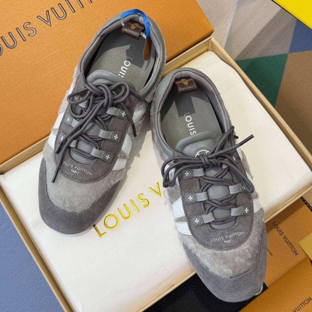 Louis Vuitton LV Sneakerina Light Gray 1AIVMU - Image 2