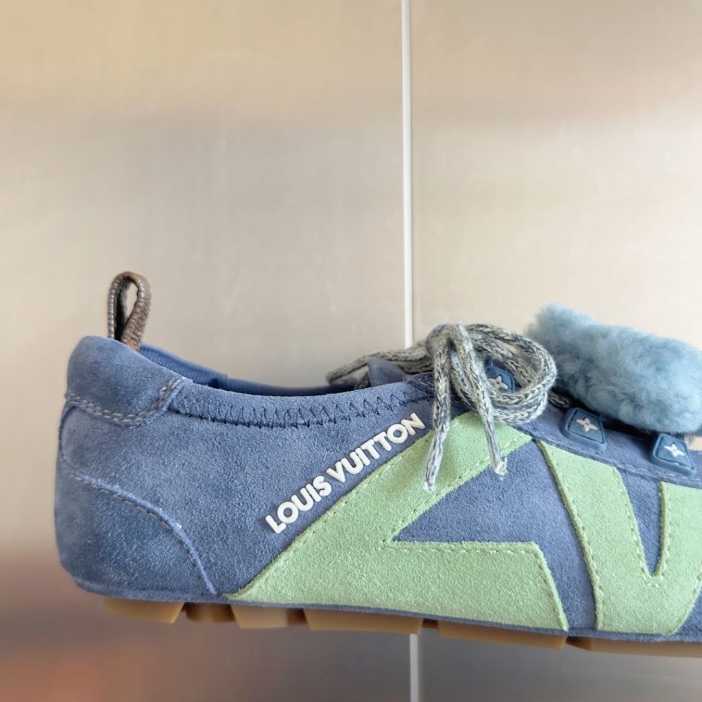 Louis Vuitton LV Sneakerina Blue 1AIVFL - Image 5