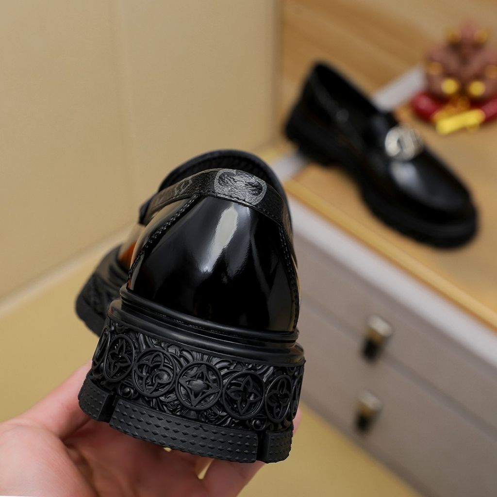 Louis Vuitton Baroque Loafers Black 1AB8UL - Image 5