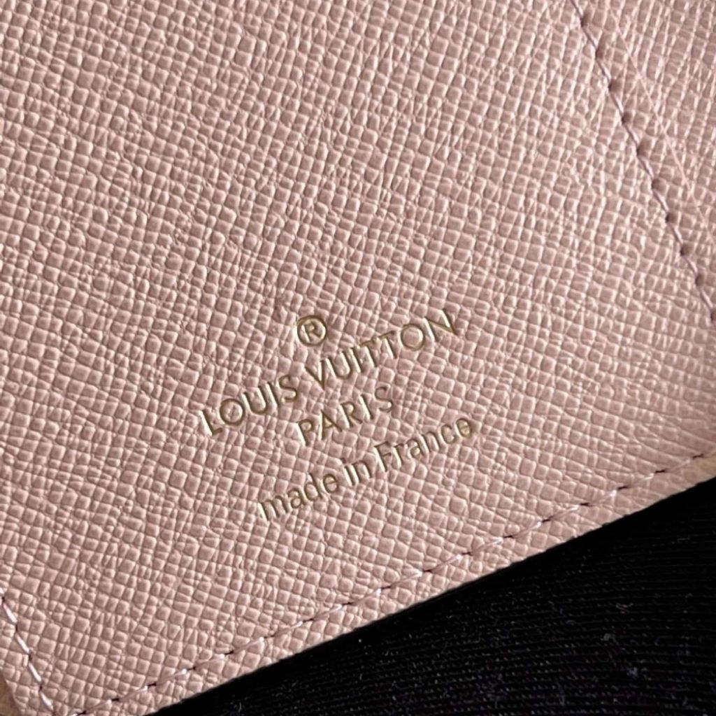 Louis Vuitton Victorine Wallet Rose Ballerine Pink 12Cm N64022 - Image 6