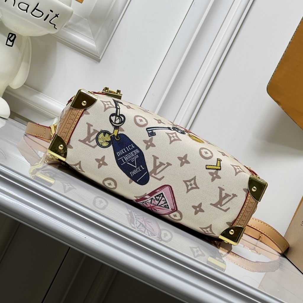 Louis Vuitton Flight Mode Side Trunk MM Cream 21Cm M29355 - Image 7