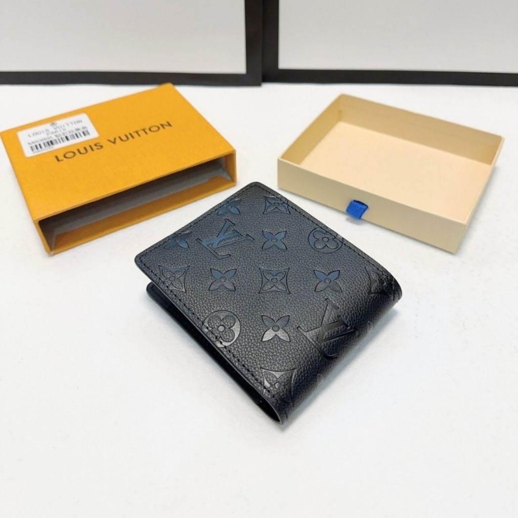 Louis Vuitton Multiple Wallet Black Monogram 12Cm M82072 - Image 3