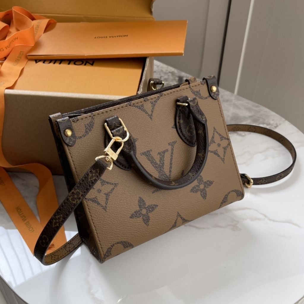 Louis Vuitton Onthego BB Dark Brown 18Cm M46839 - Image 4