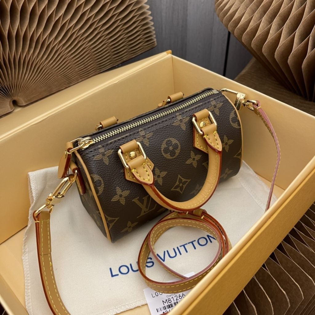 Louis Vuitton Nano Speedy Brown 16Cm M81085 - Image 3