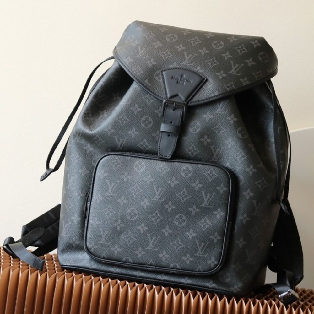 Alternative view of Louis Vuitton Montsouris Backpack Black Monogram Eclipse 32Cm M46683