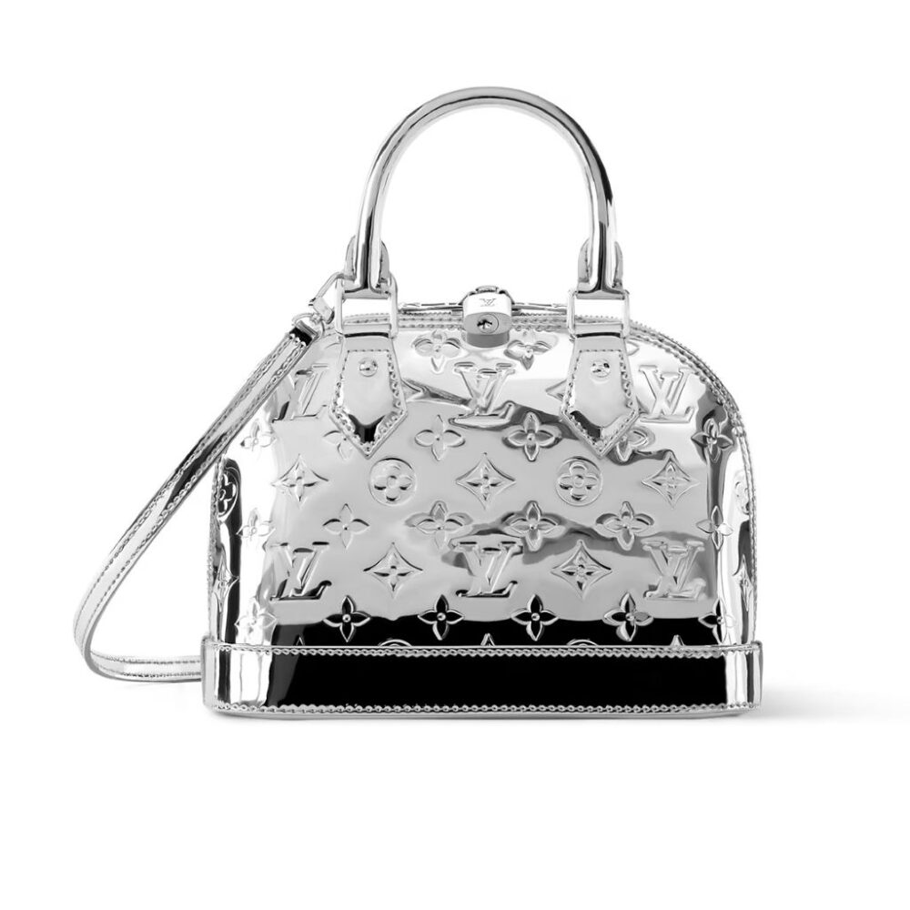 Louis Vuitton Ski Alma BB Silver 23Cm M26335