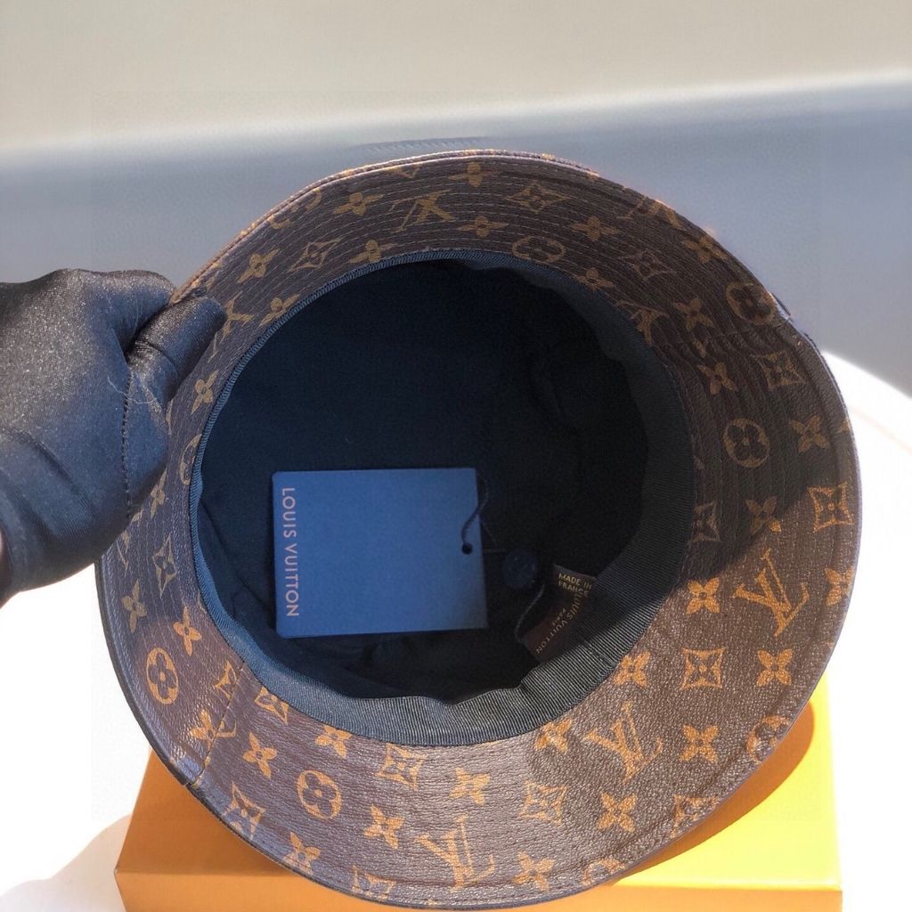 Louis Vuitton Bucket Hat Brown Monogram - Image 5