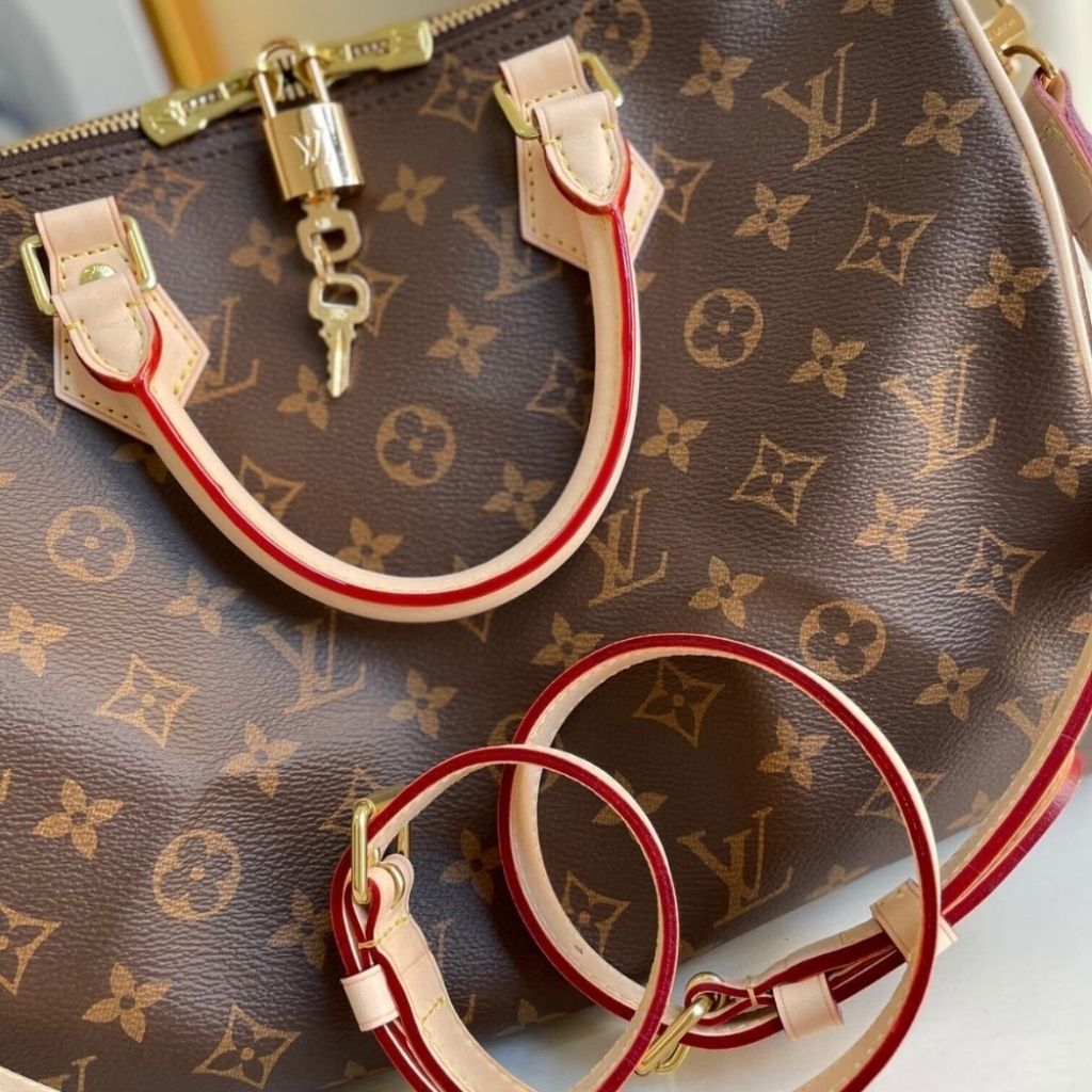 Louis Vuitton Speedy Bandouliere 30 Brown Monogram Canvas M41112 - Image 3