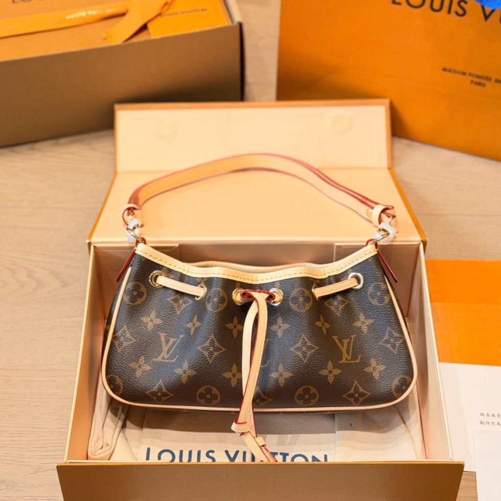 Louis Vuitton Nano Frivole Brown Monogram Canvas 24Cm M29537 - Image 2