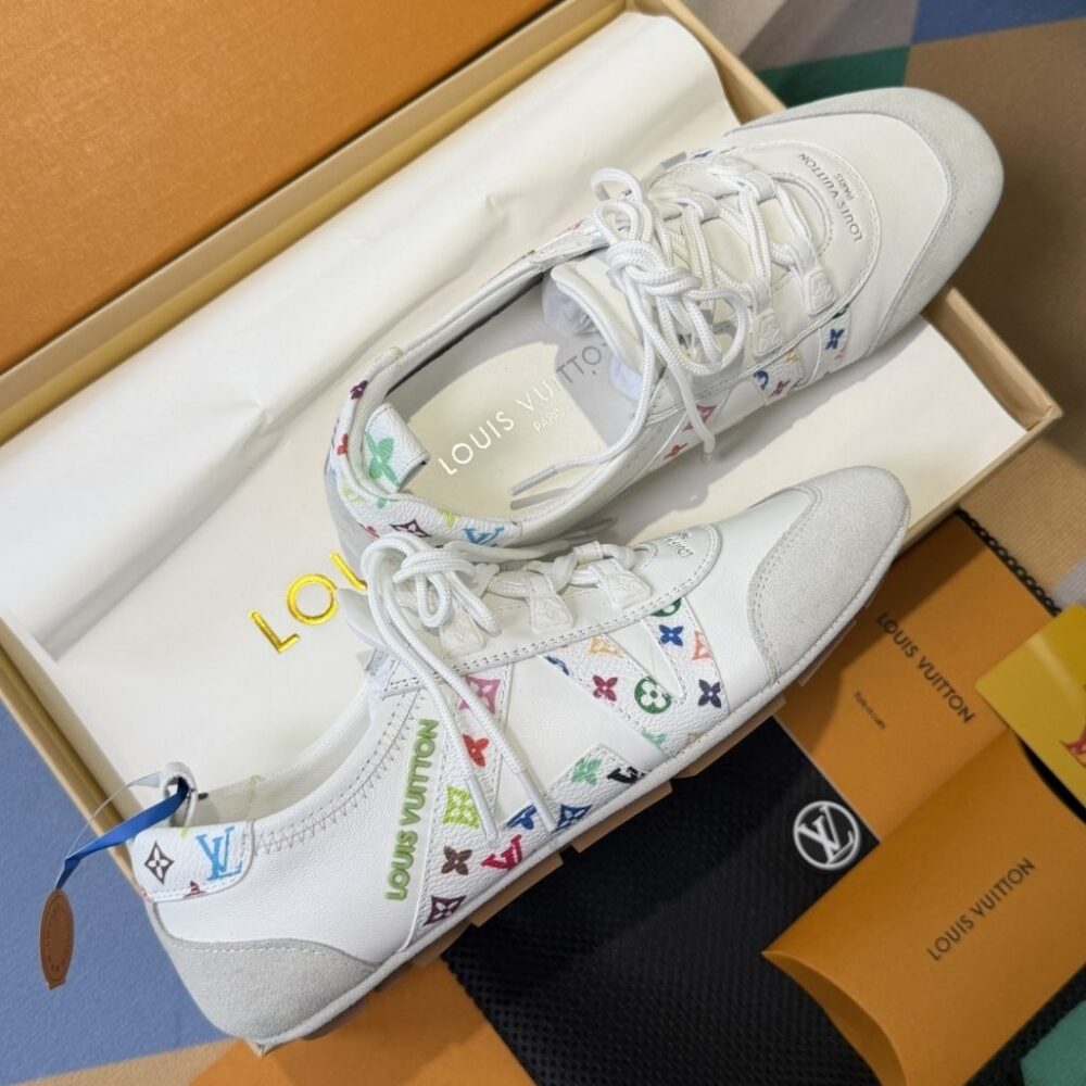 Alternative view of Louis Vuitton x Takashi Murakami LV Sneakerina White 1AJJQJ