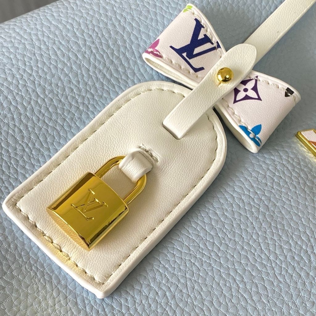 Louis Vuitton x Takashi Murakami Capucines BB Blue 27Cm M27638 - Image 6