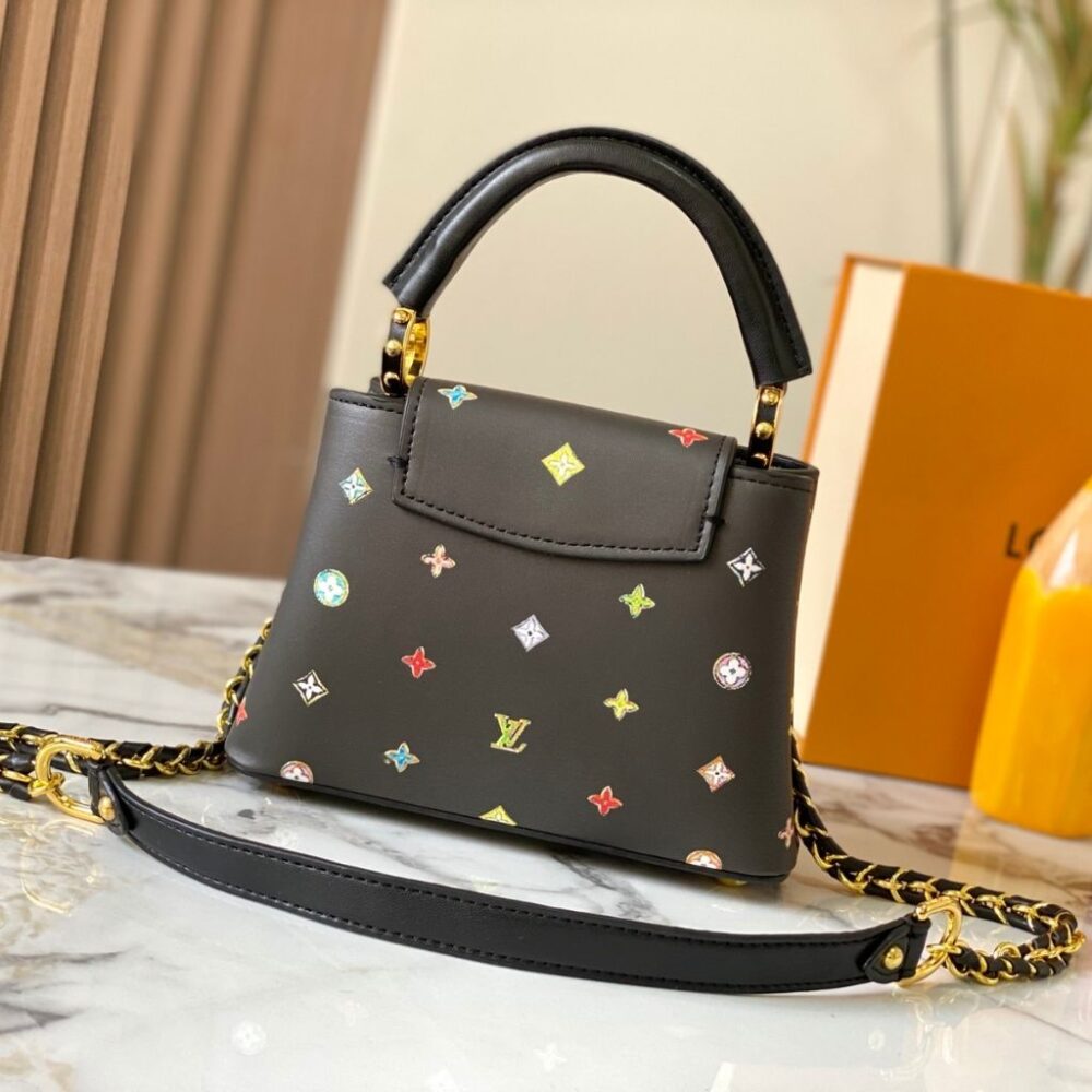 Alternative view of Louis Vuitton X Takashi Murakami Capucines Mini Black 21Cm M27637