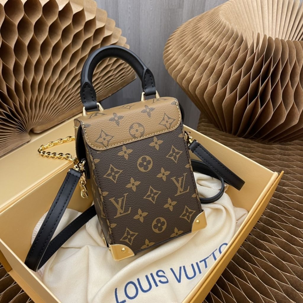 Louis Vuitton Monogram Camera Box Brown 12.5Cm M82465 - Image 3