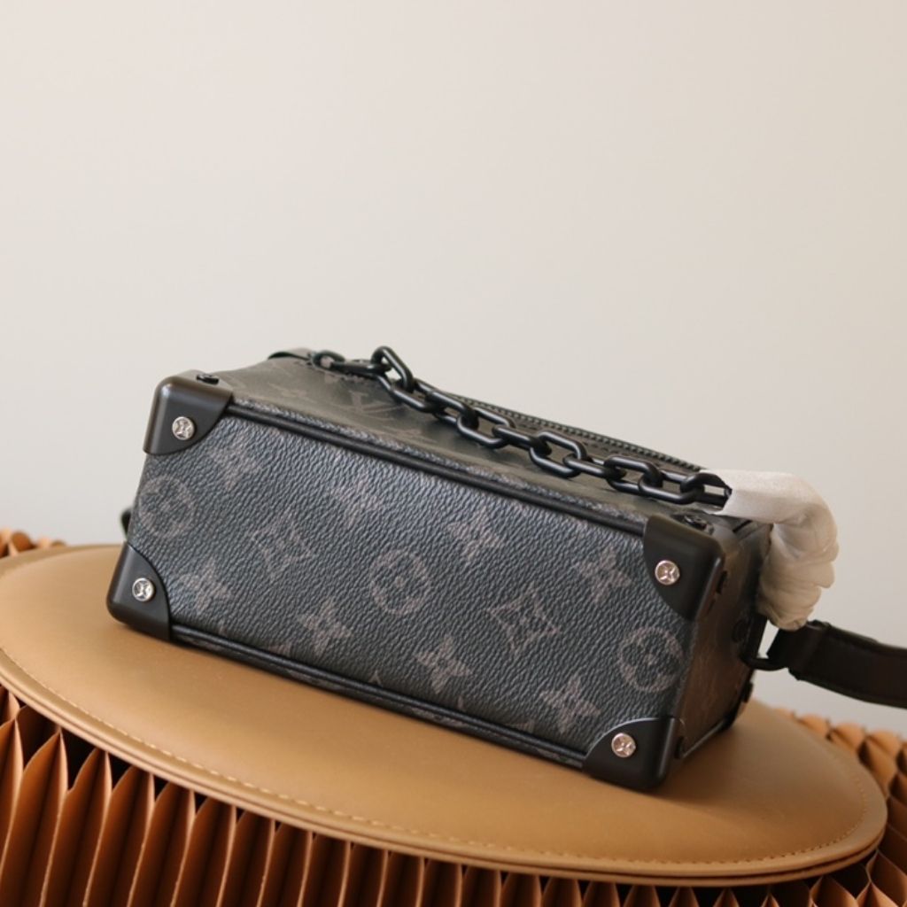 Louis Vuitton Mini Soft Trunk Black 18.5Cm M44735 - Image 5