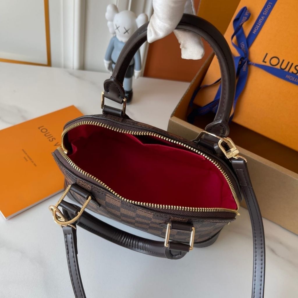 Louis Vuitton Alma BB Damier Ebene Canvas 23.5Cm N40606 - Image 7