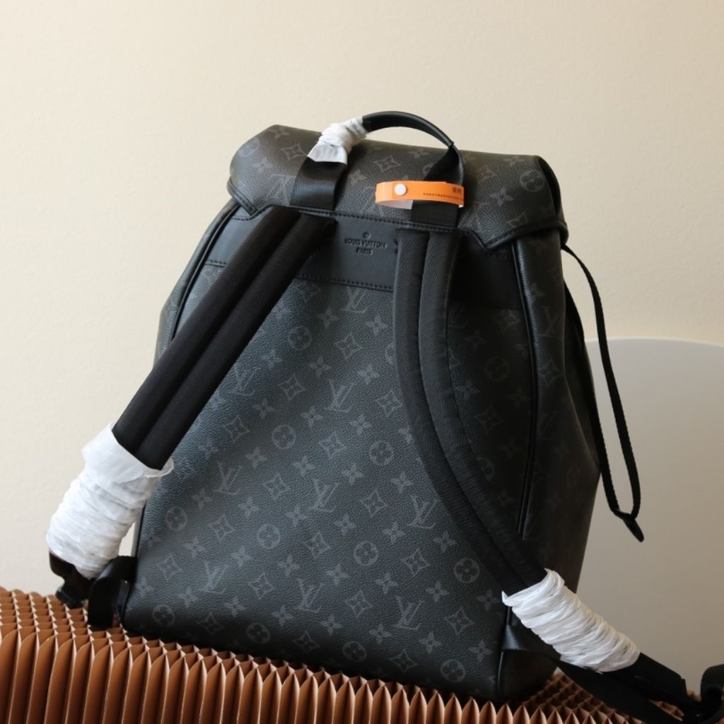 Louis Vuitton Montsouris Backpack Black Monogram Eclipse 32Cm M46683 - Image 3