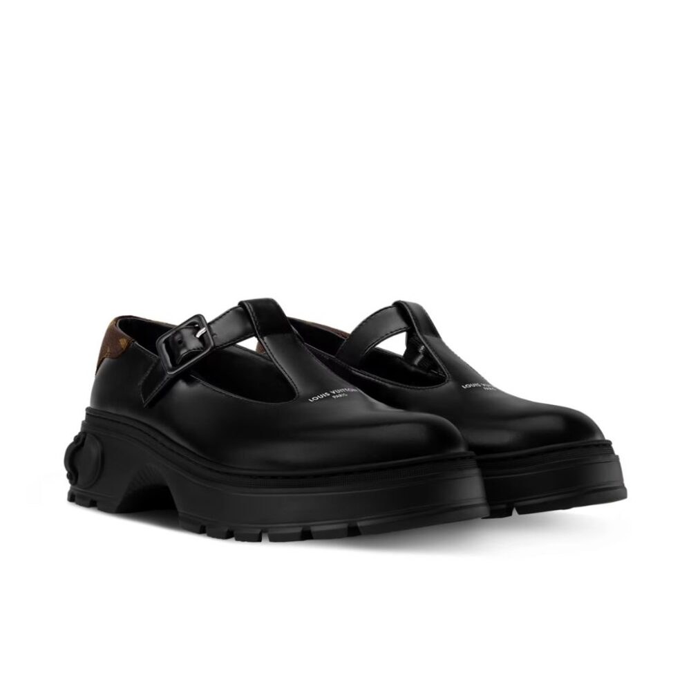 Louis Vuitton Squad Mary Jane Black 1AICY7