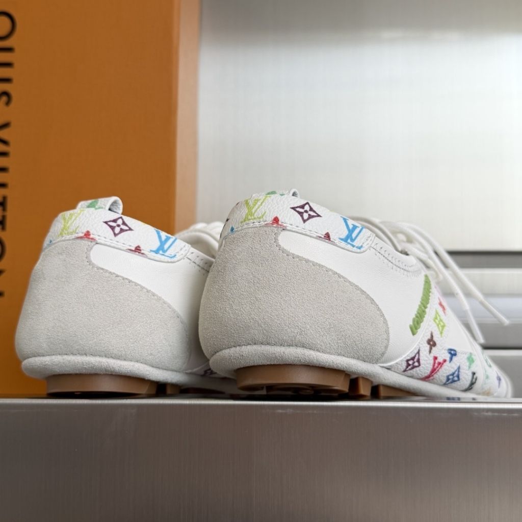 Louis Vuitton x Takashi Murakami LV Sneakerina White 1AJJQJ - Image 5