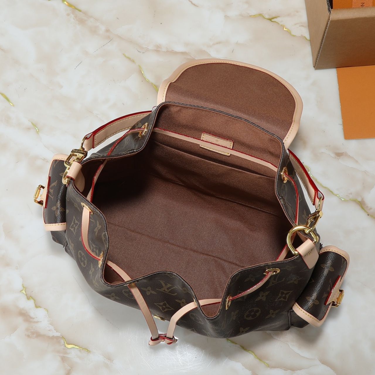 Louis Vuitton Odyssee MM Dark Brown Monogram 36Cm M26040 - Image 6