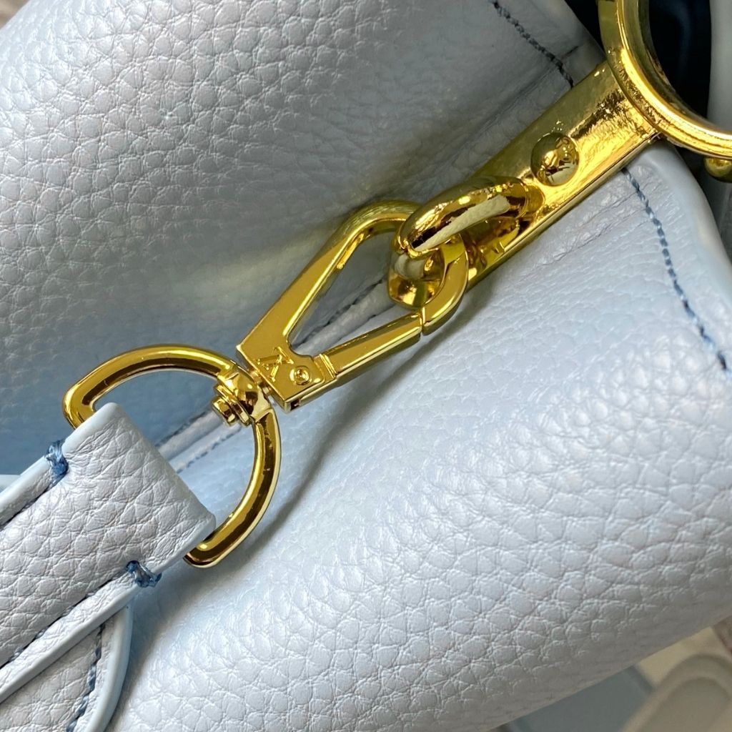 Louis Vuitton x Takashi Murakami Capucines BB Blue 27Cm M27638 - Image 7