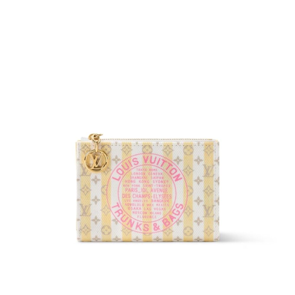 Louis Vuitton Lisa Wallet Yellow 12cm M29455
