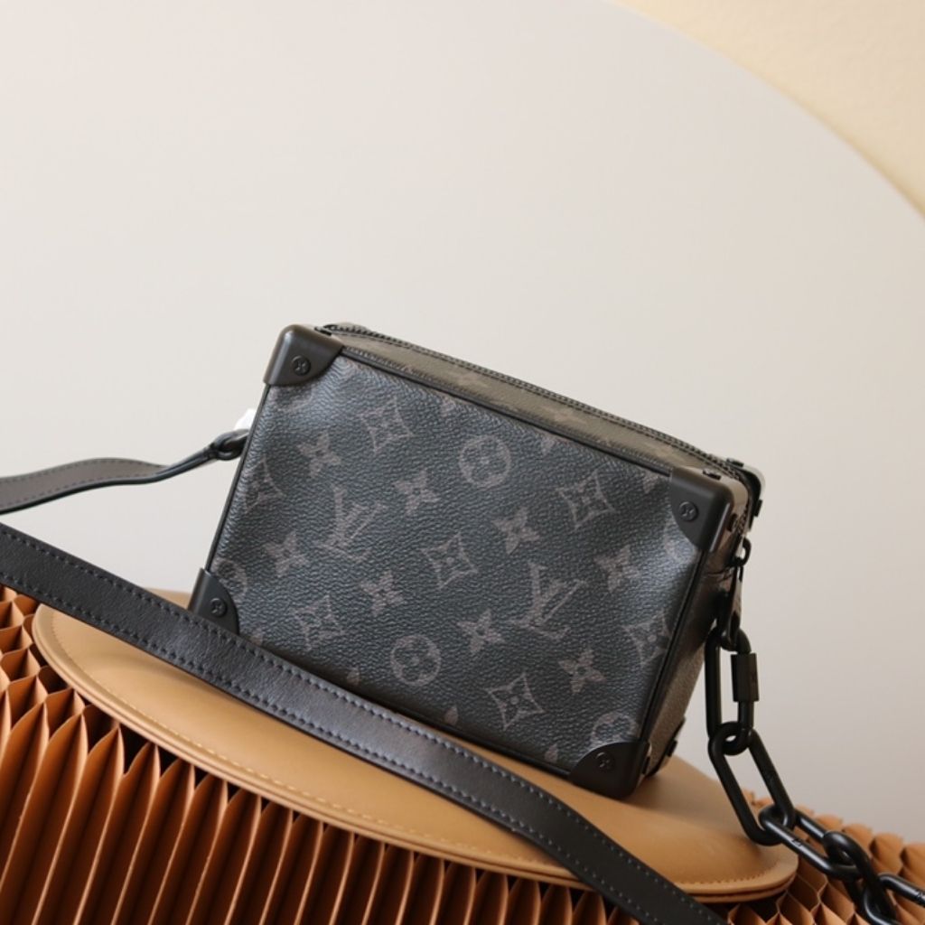 Louis Vuitton Mini Soft Trunk Black 18.5Cm M44735 - Image 6