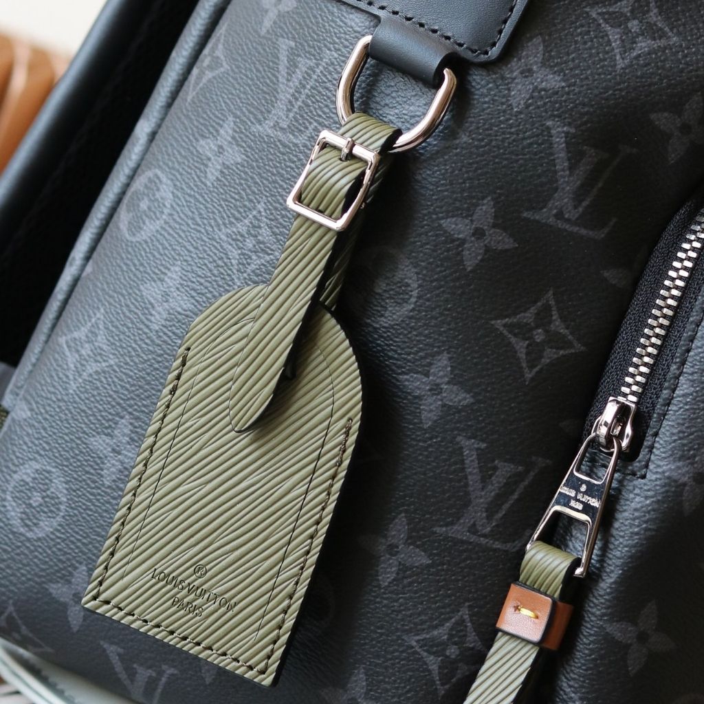 Louis Vuitton Discovery Cargo Backpack Black Monogram Eclipse 30Cm - Image 7