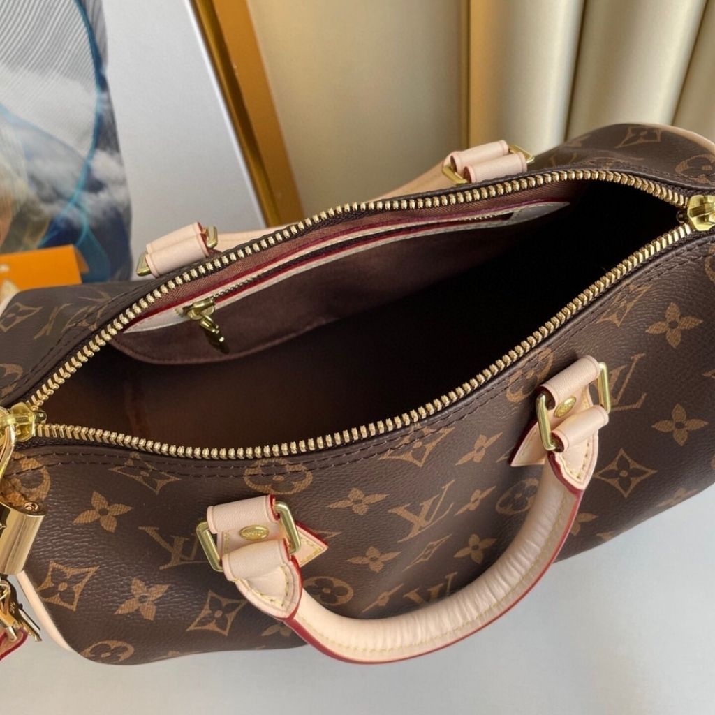 Louis Vuitton Speedy Bandouliere 30 Brown Monogram Canvas M41112 - Image 6