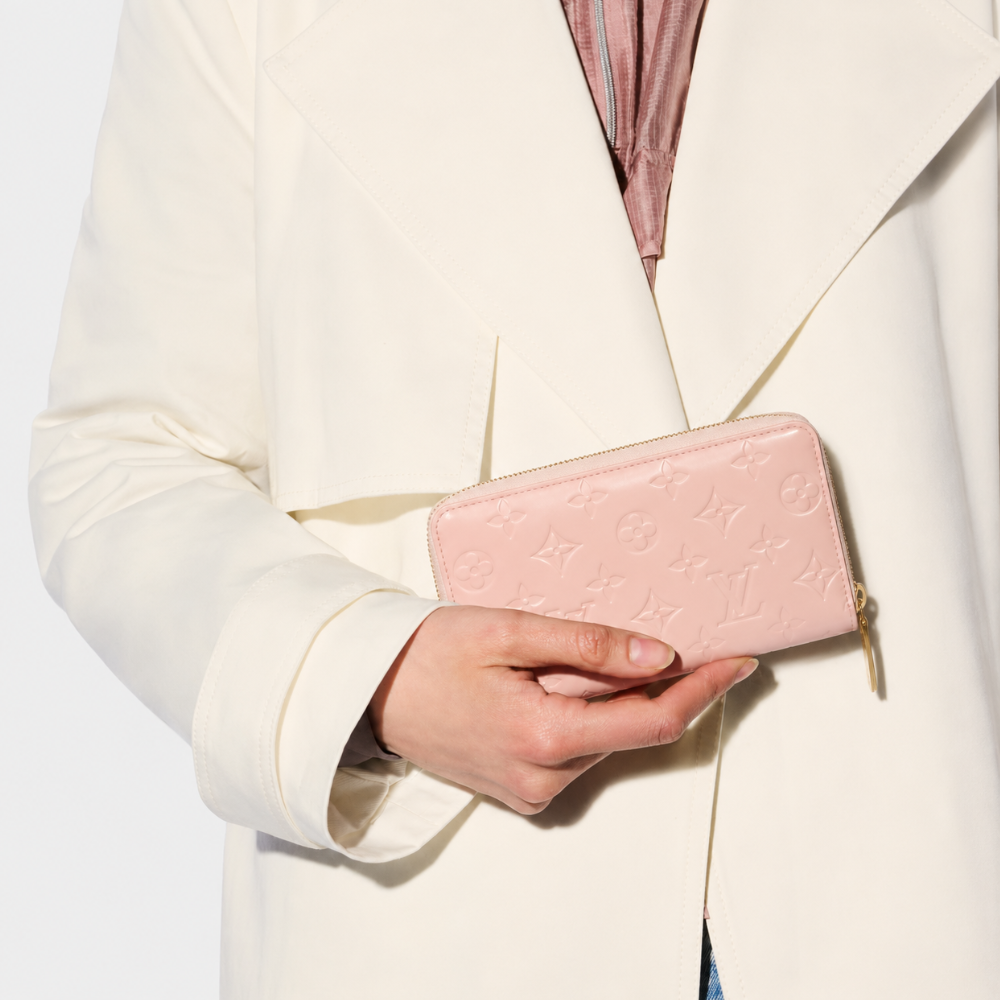 Alternative view of Louis Vuitton Monogram Long Zippy Wallet Pink 19Cm M42616