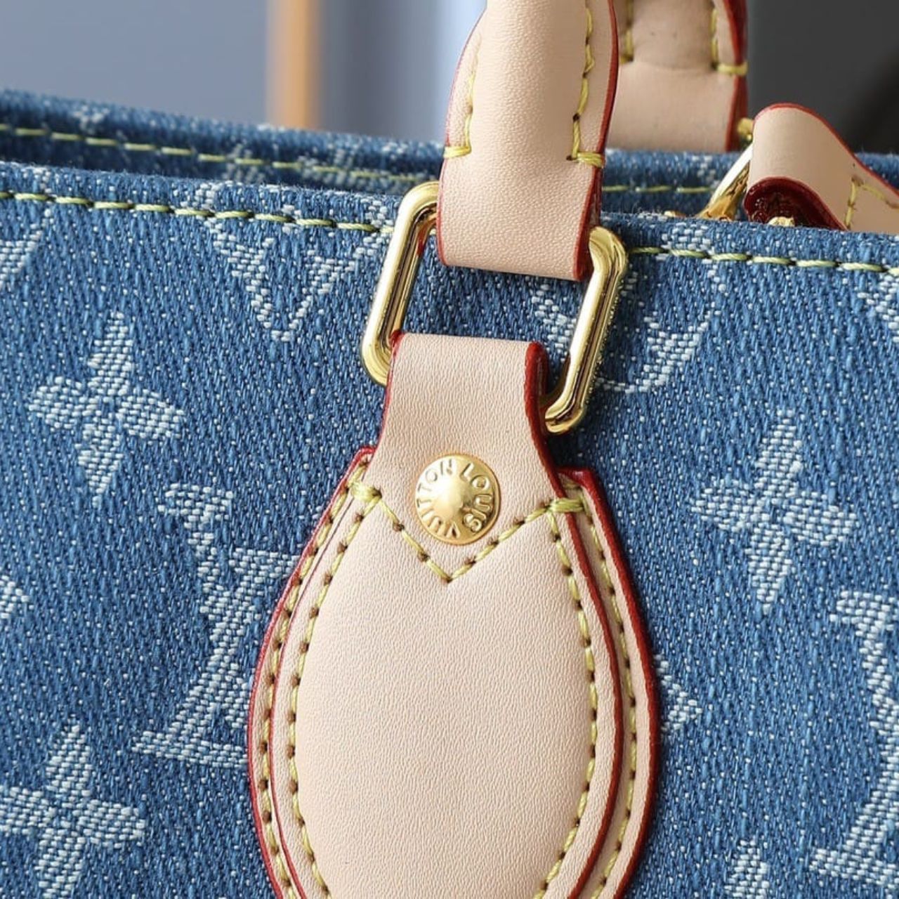 Louis Vuitton OnTheGo PM Blue Denim 25cm M14633 - Image 7