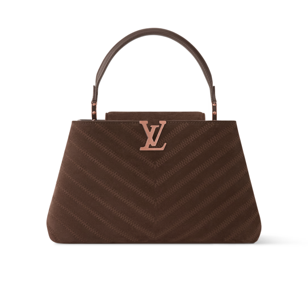 Louis Vuitton Capucines Mini Dark Brown 20Cm M25485