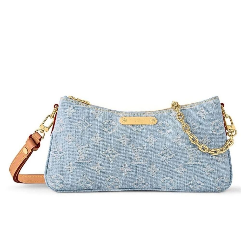 Louis Vuitton Pochette Liv Light Blue Denim 24Cm M83532