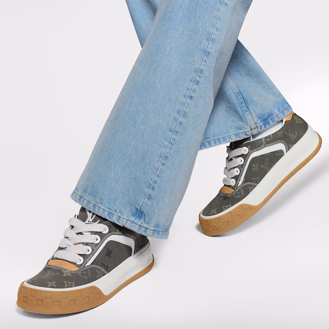 Louis Vuitton LV Tilted Sneaker Green 1AJAMA - Image 2
