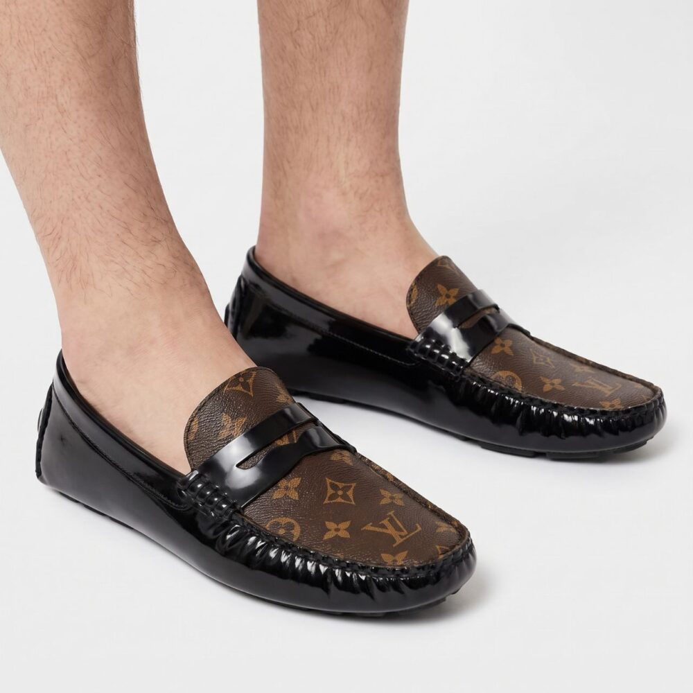 Alternative view of Louis Vuitton Major Loafer Black Brown