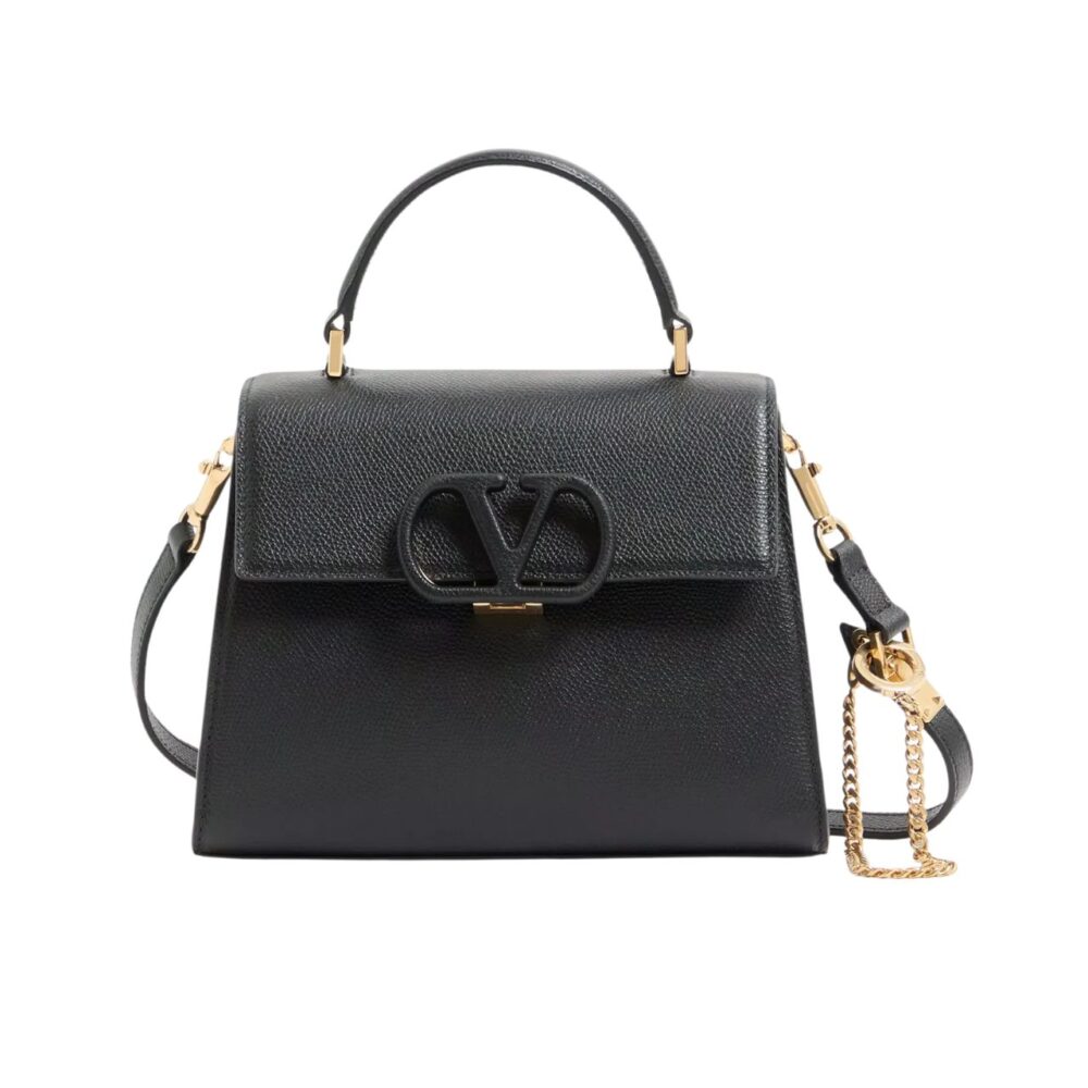 Valentino Garavani Vsling Small Handbag In Grainy Calfskin 26cm