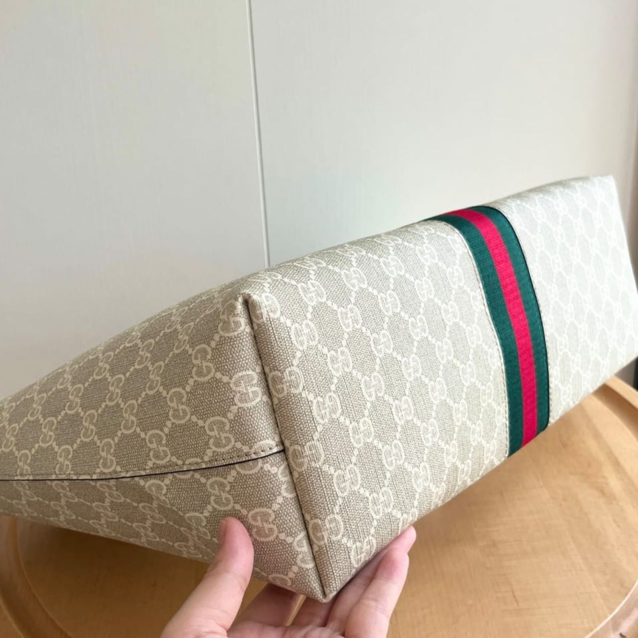 Gucci Ophidia Medium GG Tote Bag Beige Ebony 38Cm 631685 96IWB 8745 - Image 4