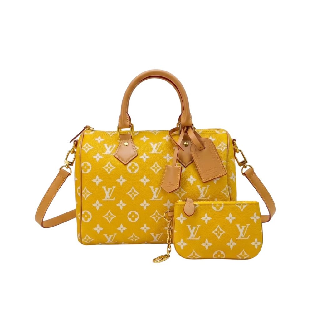 Louis Vuitton Speedy P9 Bandouliere 30 Jaune Mat 30cm M24426