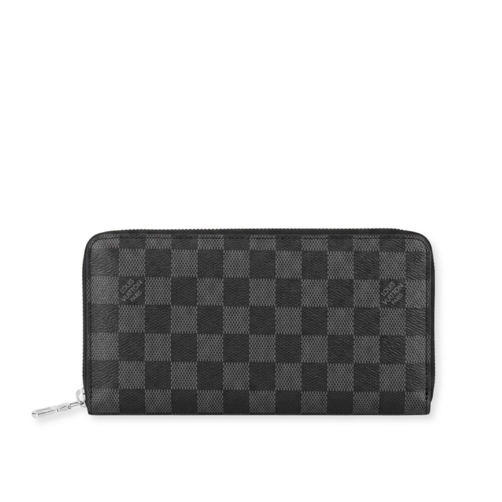 Louis Vuitton Zippy XL Wallet Damier Graphite 19Cm