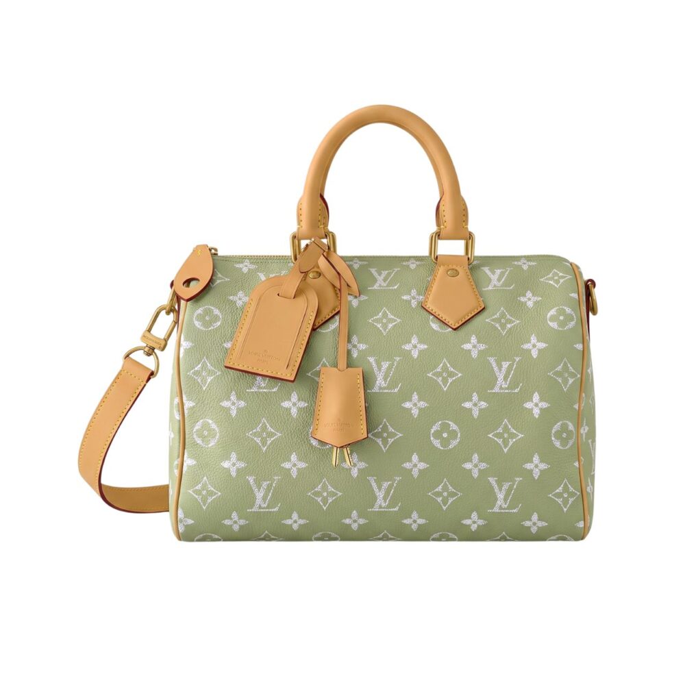 Louis Vuitton Speedy P9 Bandouliere 30 Frozen Lime Vert Clair 30cm M14064